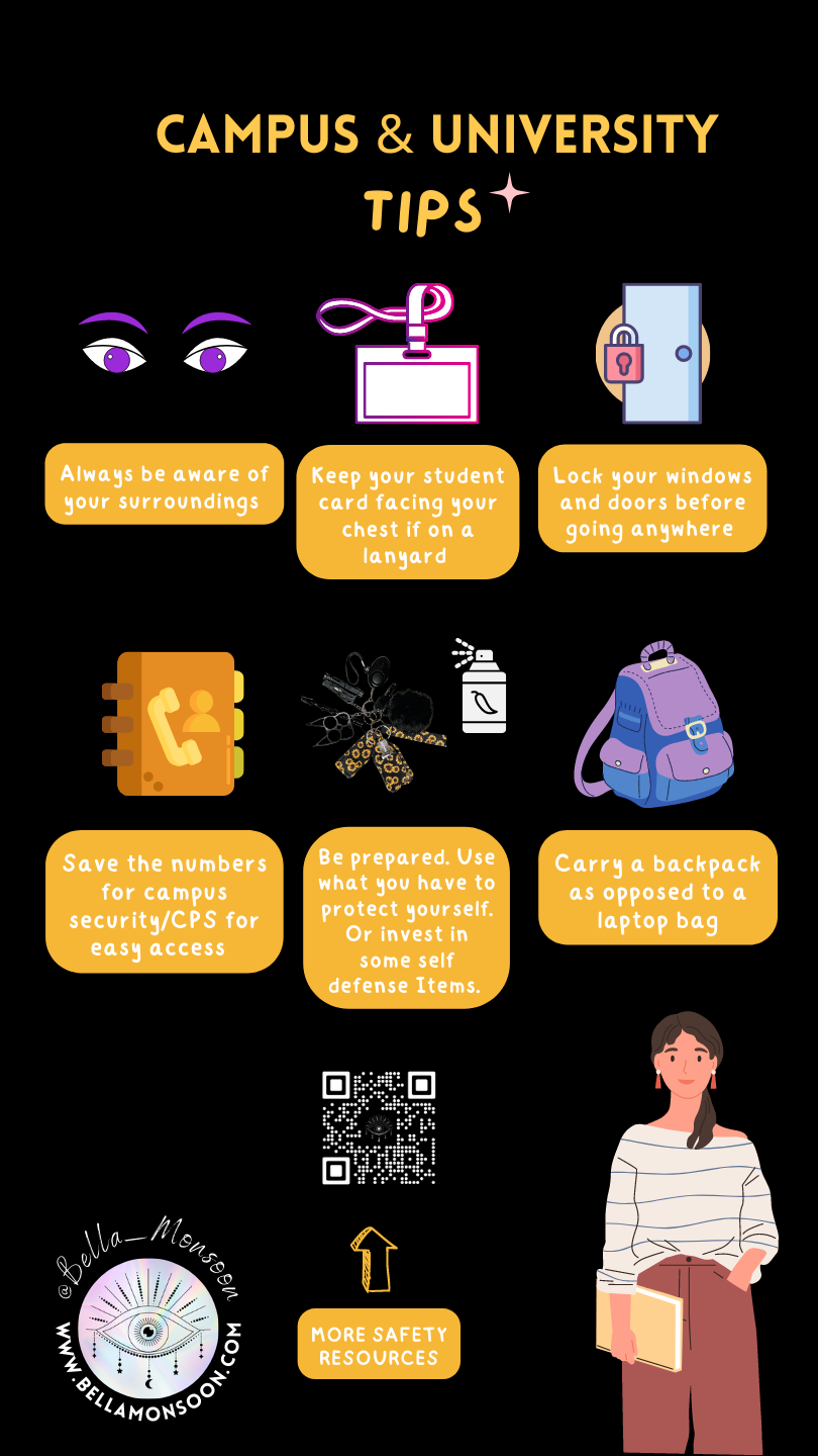 Campus & University Safety Tips Bella Monsoon Campus & University Safety Tips Bella Monsoon