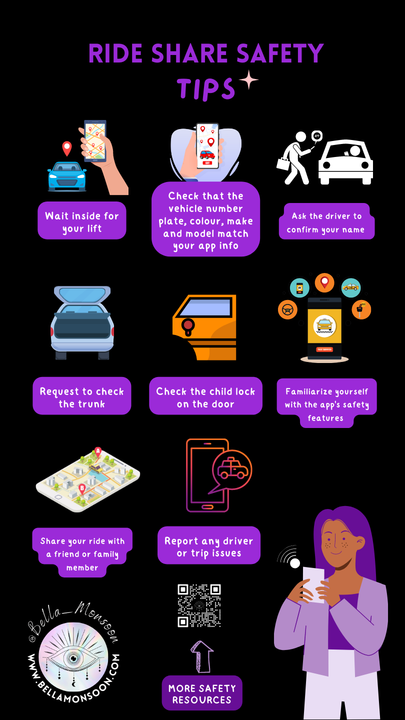 RIde Share Safety Bella Monsoon RIde Share Safety Bella Monsoon