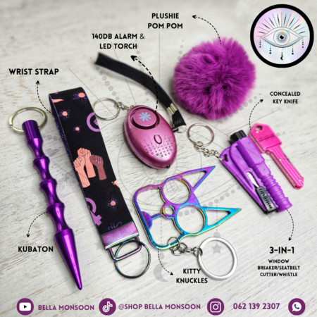 Rise Up | Own Your Power Safety Keychain